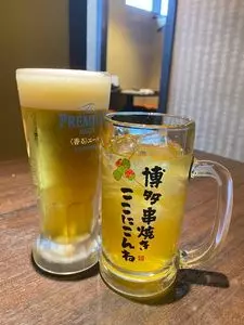 博多野菜巻き串焼き ここにこんね