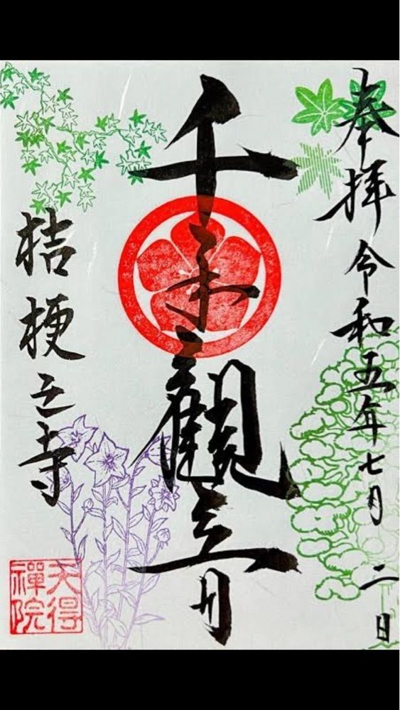 京都を巡る会・「武」さんが投稿した天得院の桔梗に関する口コミの画像