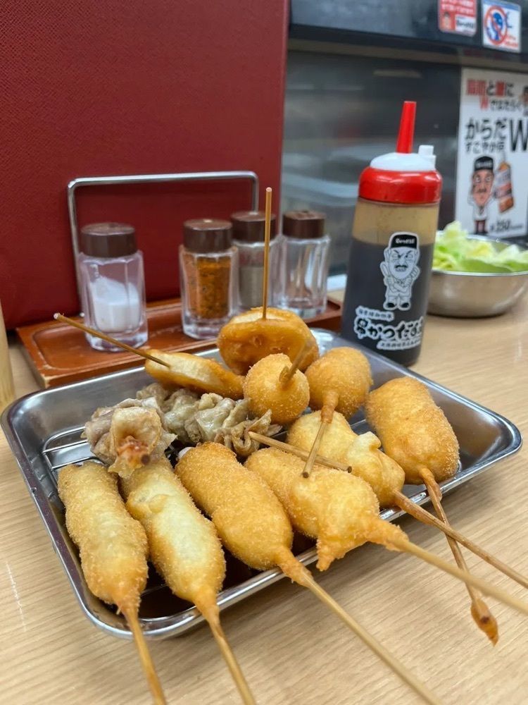 mamama__tさんが投稿した元祖串かつ だるま 通天閣店に関する口コミの画像