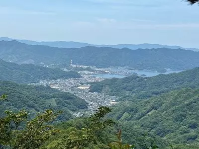彦岳山頂
