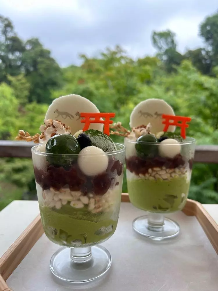 6. 【抹茶スイーツ】稲荷茶寮 1枚目