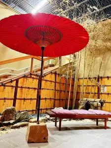 厳美渓温泉