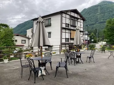 アルプス街道平湯 平湯バスターミナル