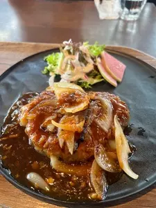 たてしな湖畔エプロンマーク