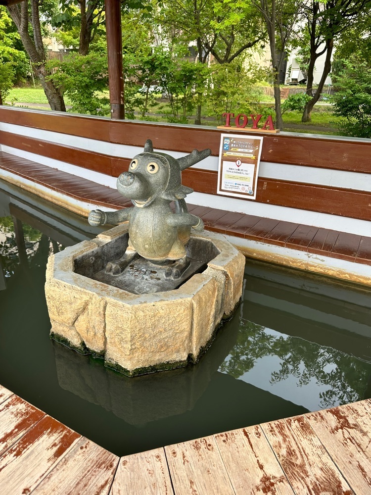 nico☺︎さんが投稿した足湯　洞龍の湯に関する口コミの画像