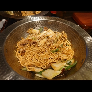 牛すき焼きそば スミヨシ食堂 2枚目