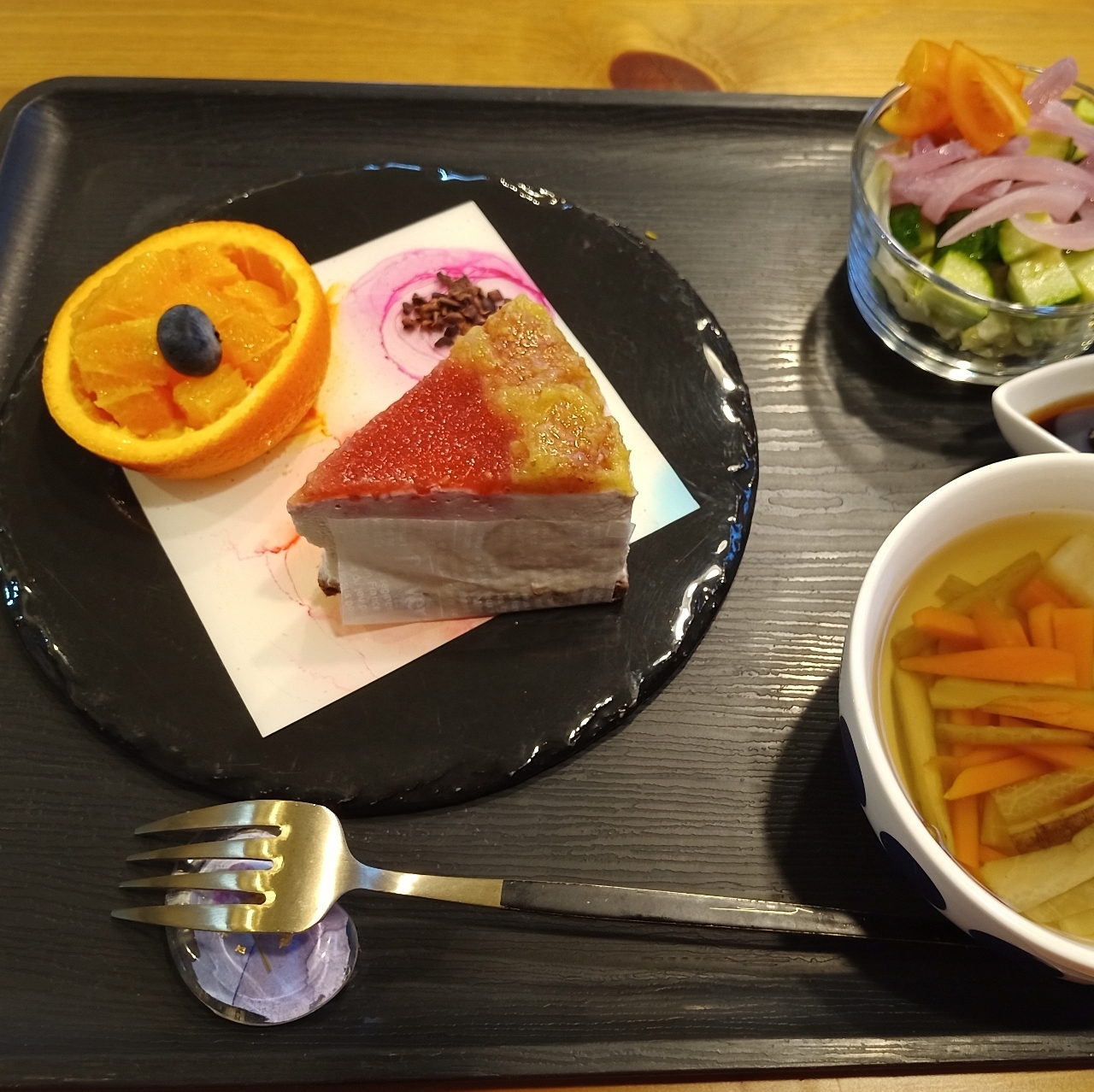 のんびりんこさんが投稿した梨農園カフェ ここはなに関する口コミの画像