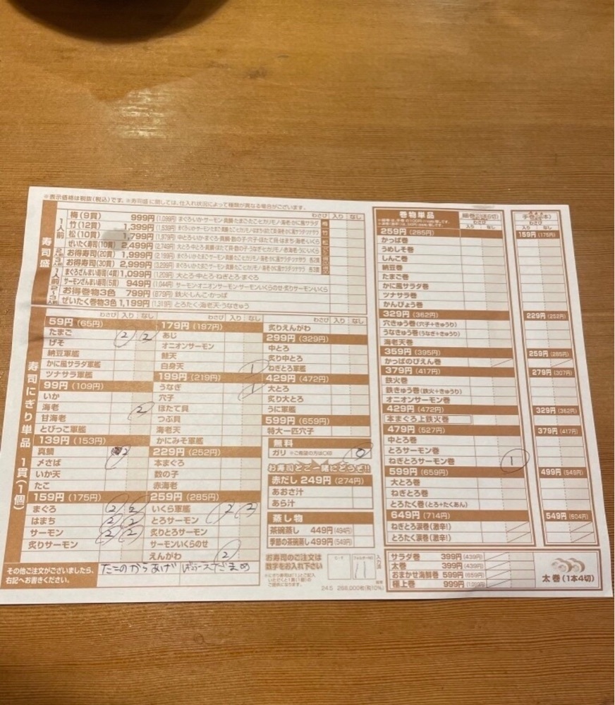 あゆまるグルメさんが投稿したや台ずし 豊島園駅前町に関する口コミの画像