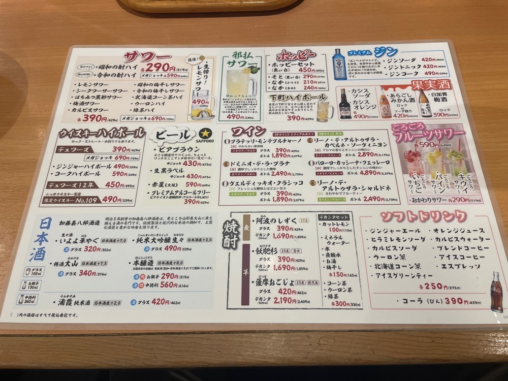 fumiさんが投稿したテング酒場 松戸駅東口店に関する口コミの画像