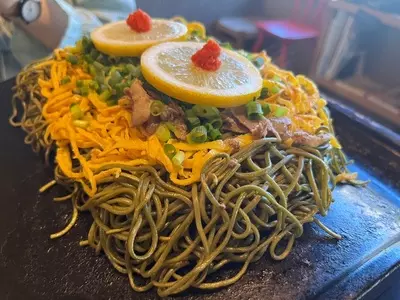瓦そば 柳屋 長門湯本店