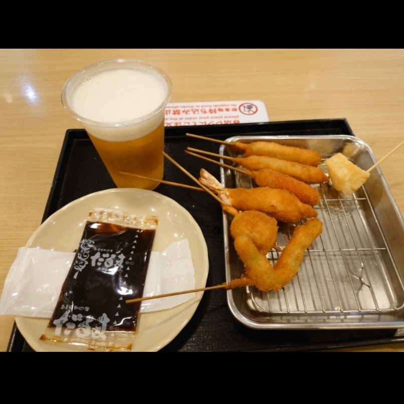 sakur776さんが投稿した元祖串かつ だるま 新大阪駅なか店に関する口コミの画像