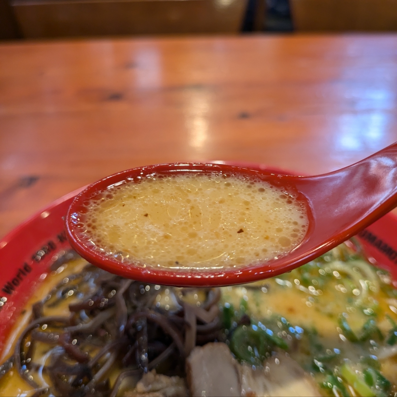 ばらっちゃんさんが投稿した味千ラーメン 浜線店（あじせんらーめん）に関する口コミの画像