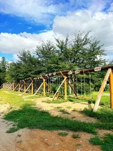 月岡わくわくファームの５０連ブランコ