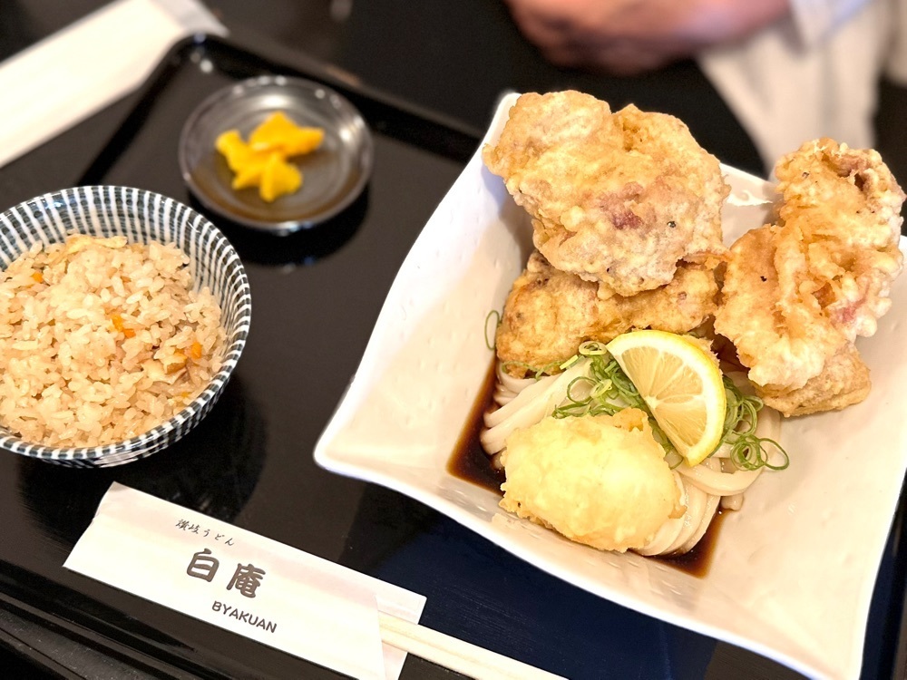かずくんさんが投稿した讃岐うどん 白庵（BYAKUAN びゃくあん）に関する口コミの画像