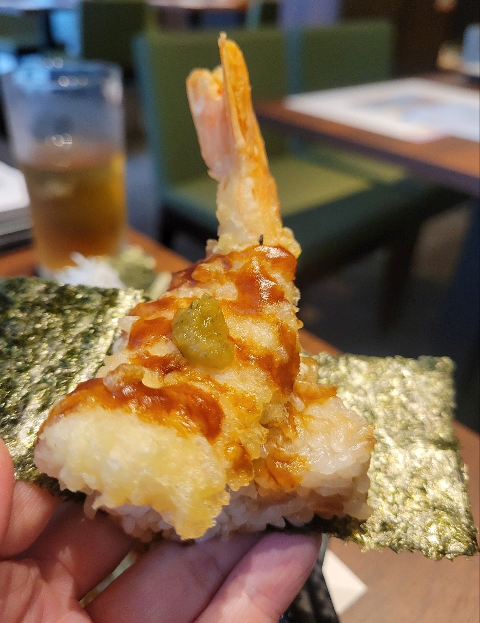 じゅりぽんさんが投稿した天ぷらバル 天むす 銀座 たけぞうに関する口コミの画像