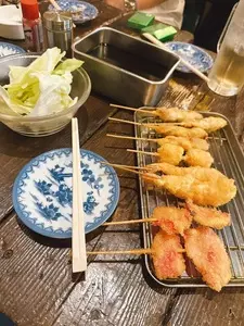 串かつ 当タリ目