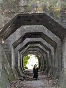 八角トンネル（熊延鉄道遺構）