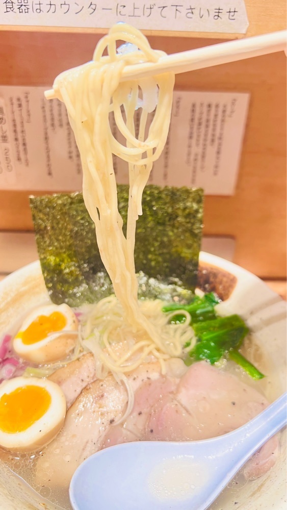 miiさんが投稿した貝出汁らぁ麺 みぎわに関する口コミの画像