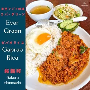 天然アジア料理エバーグリーン