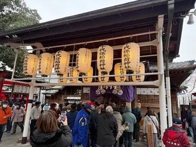 千代保稲荷神社と門前町（海津市）