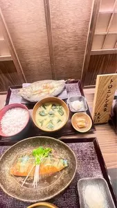 炭火焼干物定食 しんぱち食堂 モラージュ菖蒲店