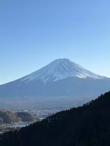河口湖一帯