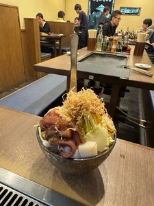 月島もんじゃ もへじ はなれのはなれ