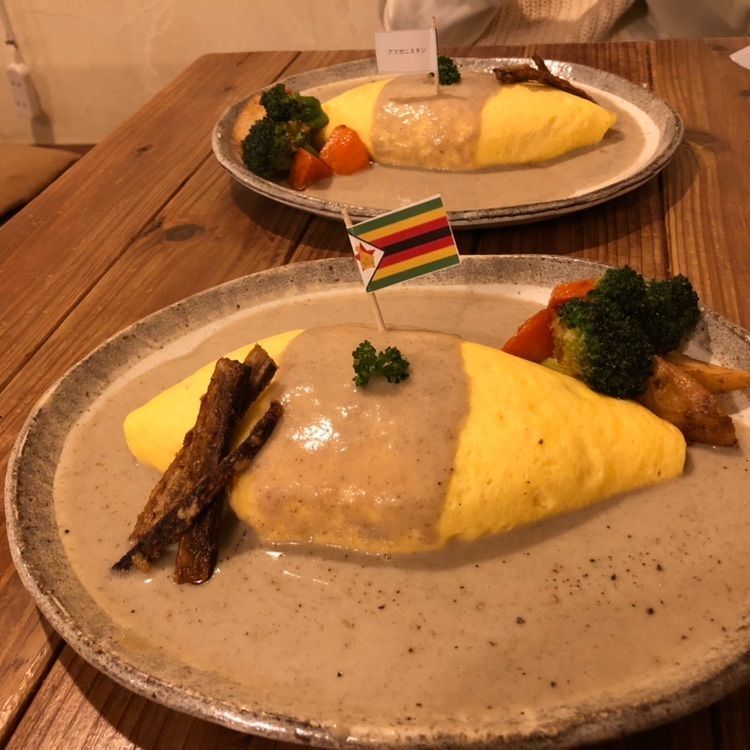 #kurumari #中野 #中野グルメ #中野ランチ #オムライス