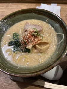 手作りの味噌らーめん 味噌樽