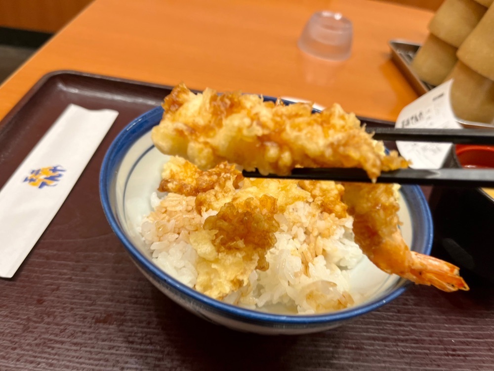 ハルさんが投稿した天丼てんや 南砂町ショッピングセンターSUNAMO店に関する口コミの画像