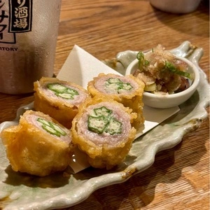 チャコールスタンド青