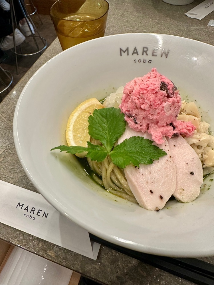 ぴょんたI 東京グルメ・居酒屋さんが投稿したsoba MAREN 渋谷店（ソバ マレン）に関する口コミの画像