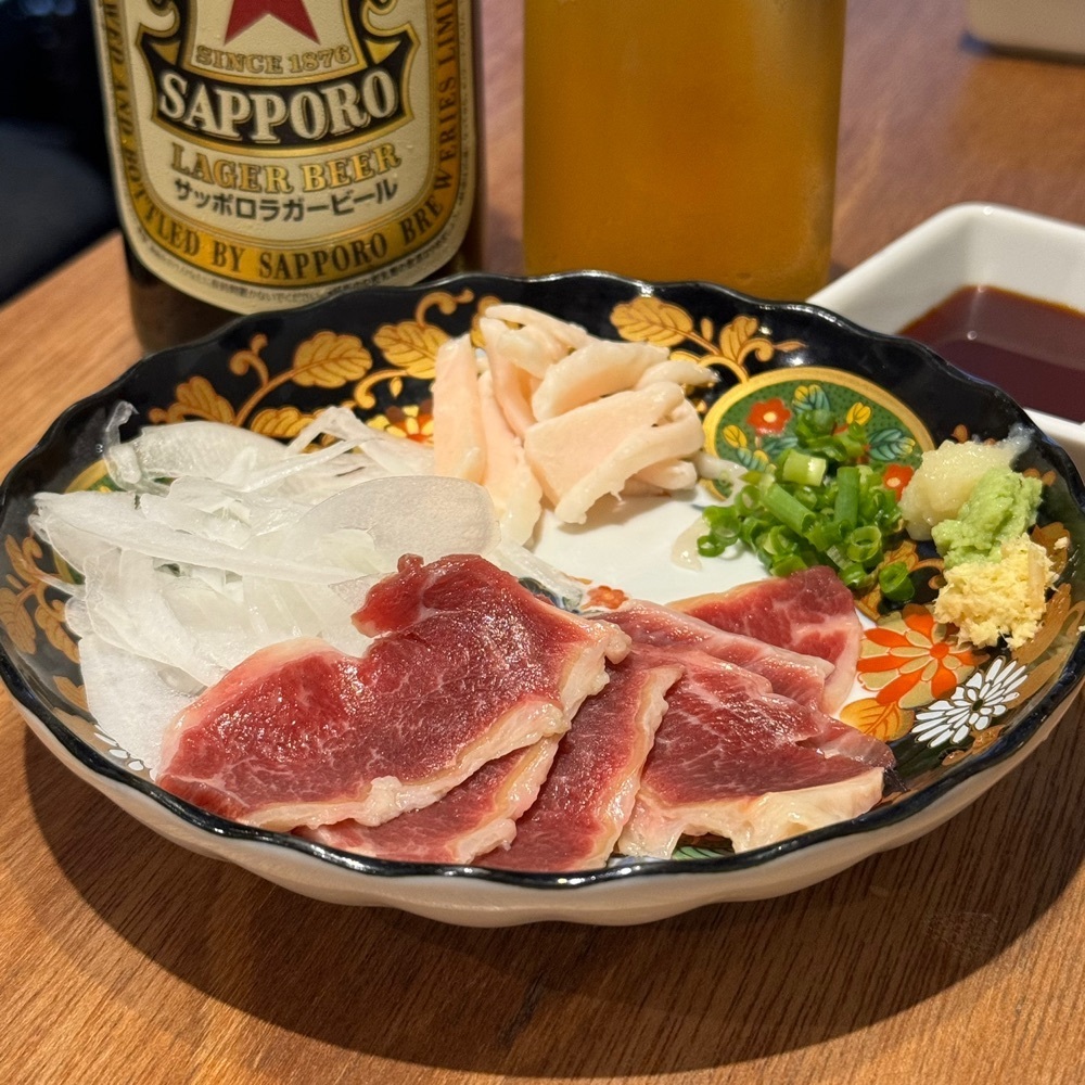 鉄道王さんが投稿した馬肉と日本酒 生肉専家 たてがみ 今池駅前店に関する口コミの画像
