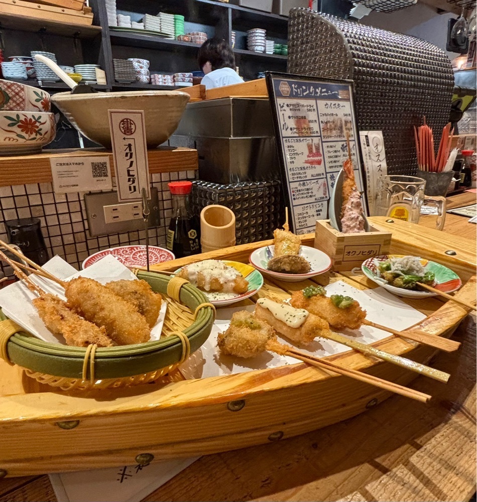 カランさんが投稿したオクノヒダリ 京串揚げとおでんに関する口コミの画像