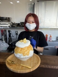 私のかき氷。岐阜店