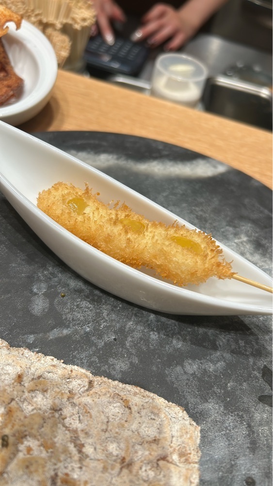 Rei Ouchiさんが投稿した創作串揚げつだ 虎ノ門ヒルズステーションタワー店に関する口コミの画像