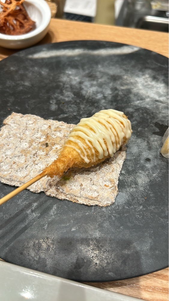 Rei Ouchiさんが投稿した創作串揚げつだ 虎ノ門ヒルズステーションタワー店に関する口コミの画像