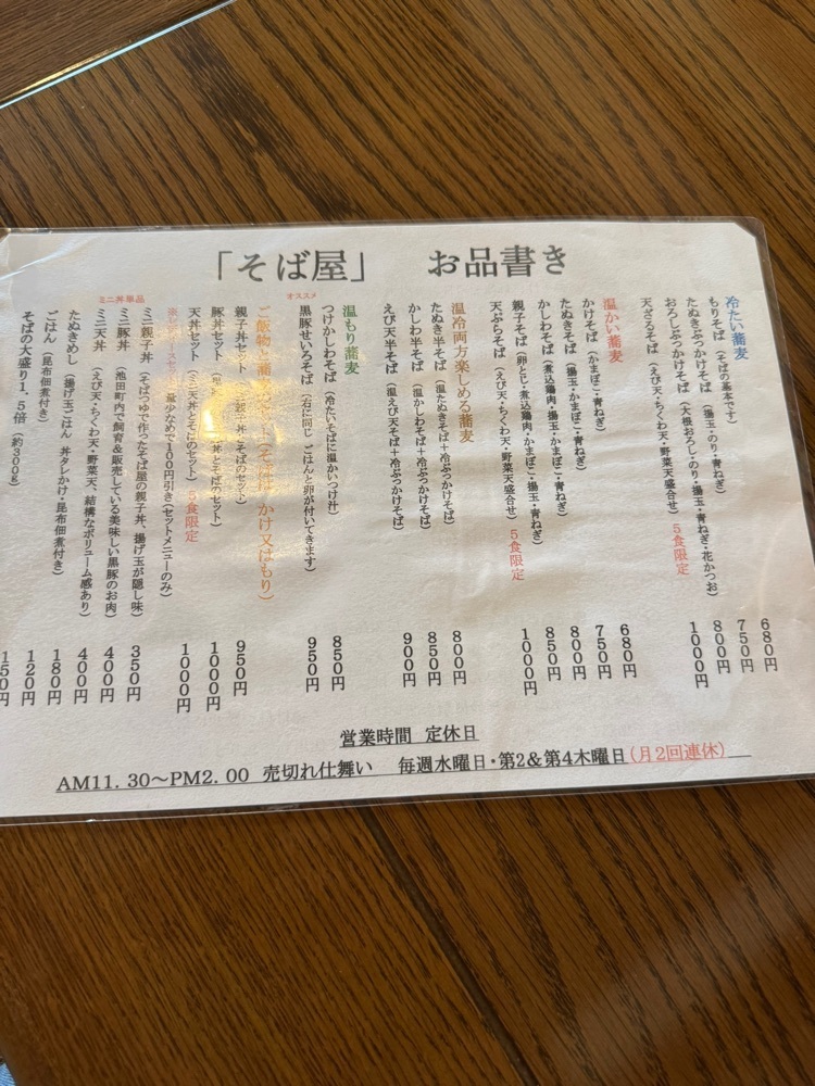 P-sanさんが投稿したそば屋に関する口コミの画像