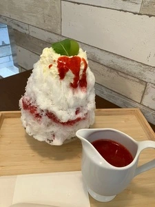 天然かき氷カフェなりや