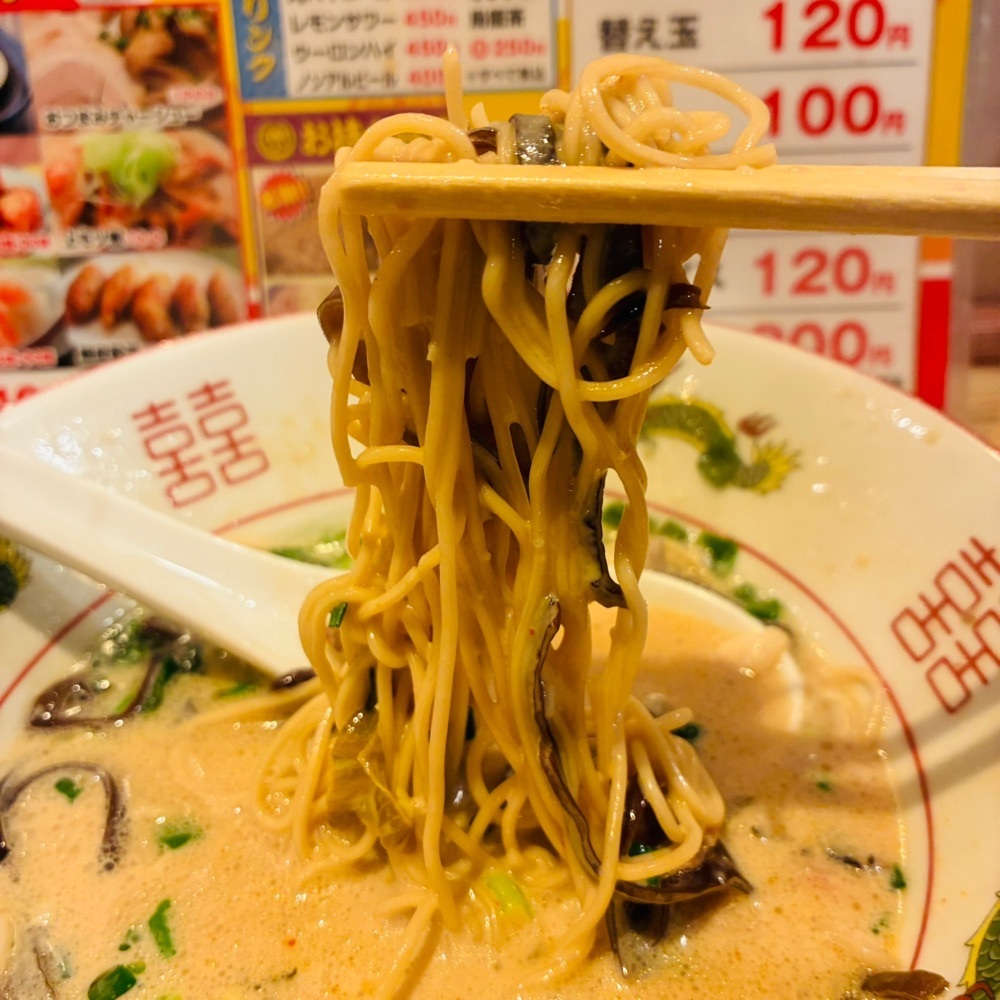 keikei9797さんが投稿した濃厚とんこつラーメン だるま一家 府中分店に関する口コミの画像