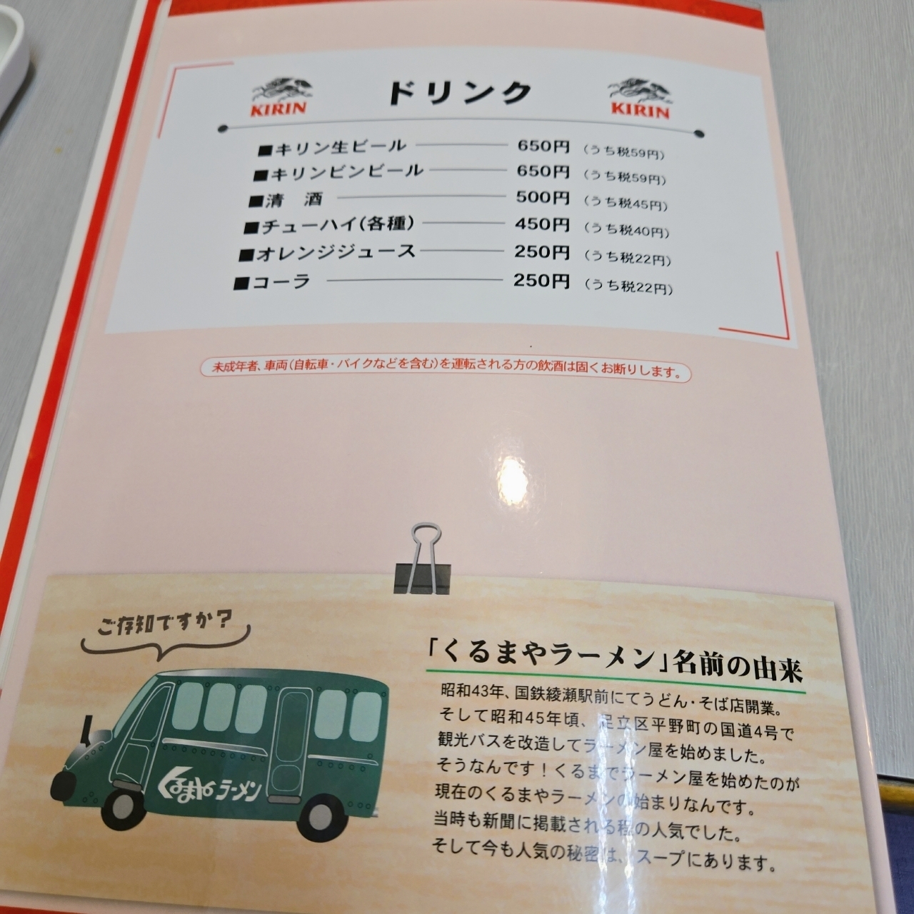 miさんが投稿したくるまやラーメン 西船橋店に関する口コミの画像