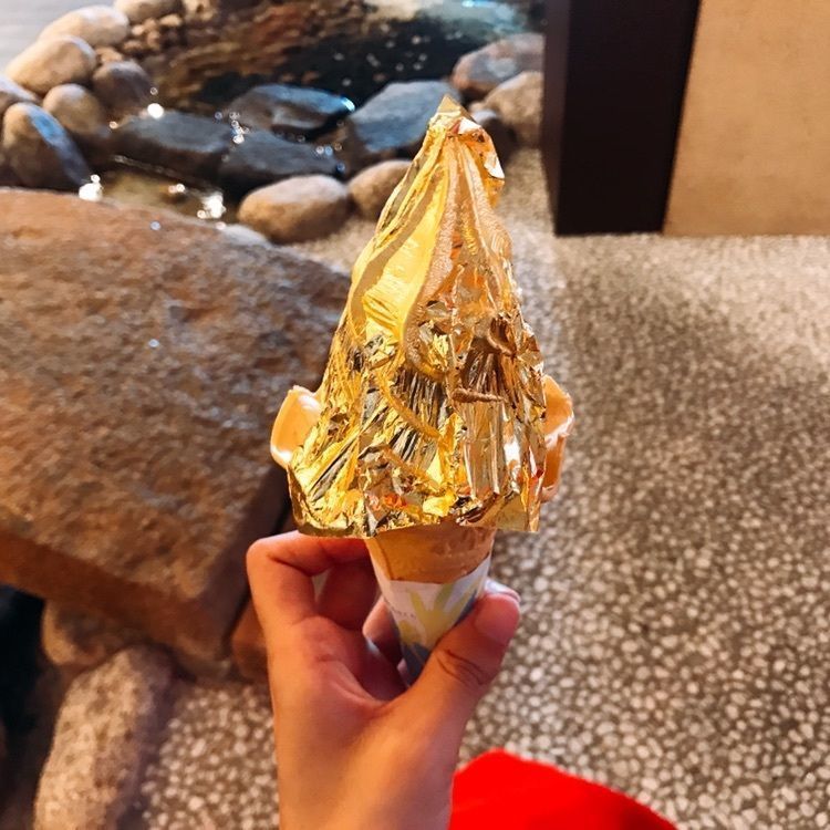 #箔一 #グルメ #ソフトクリーム #東山 #金沢 #おでかけ