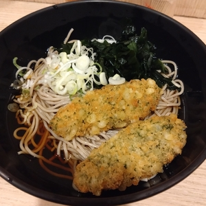 かき揚げそば 吉利庵
