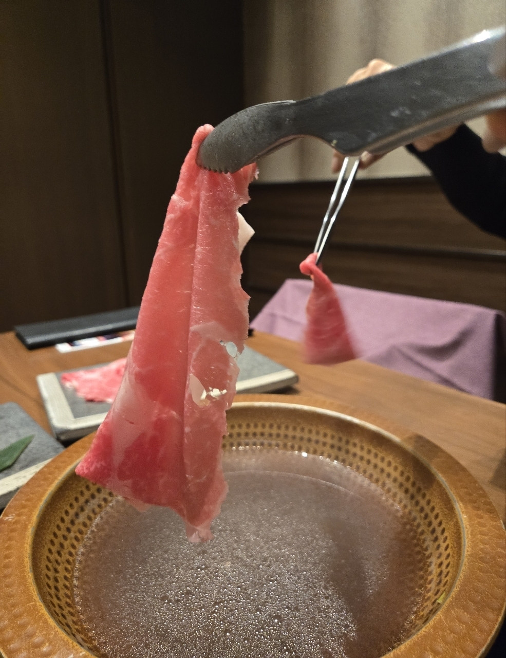 じゅりぽんさんが投稿した熊本あか牛しゃぶしゃぶ 甲梅 GINZA SIX店に関する口コミの画像