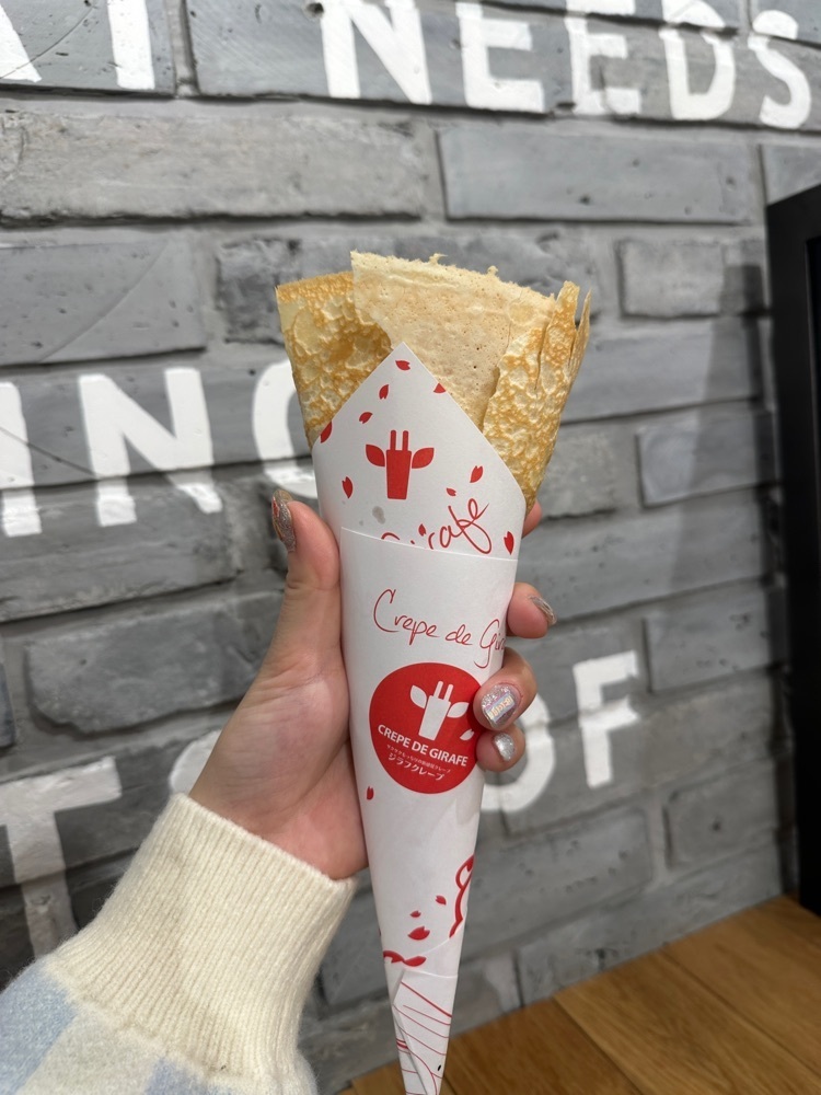 ぴょんたI 東京グルメ・居酒屋さんが投稿したジラフクレープ 代官山店（CREPE DE GIRAFE）に関する口コミの画像