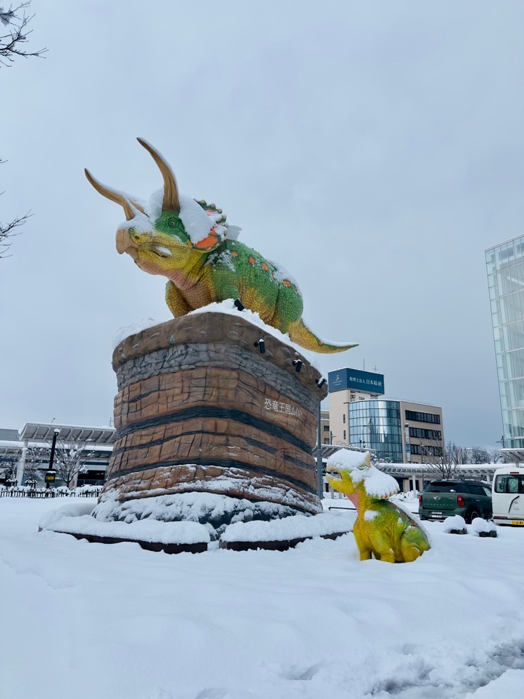 かめ_メグミさんが投稿した福井駅「恐竜広場」に関する口コミの画像