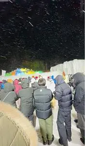 層雲峡温泉氷瀑まつり 3枚目