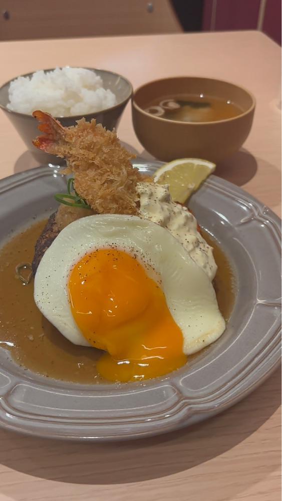 nanah1さんが投稿した手作りハンバーグ卵 せんびる店に関する口コミの画像