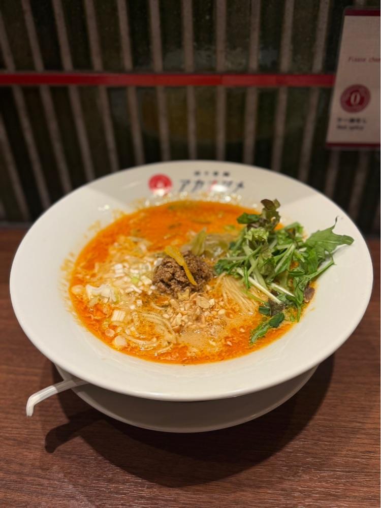 あんよさんが投稿した担々香麺アカナツメ 大手町店（タンタンコウメン アカナツメ）に関する口コミの画像