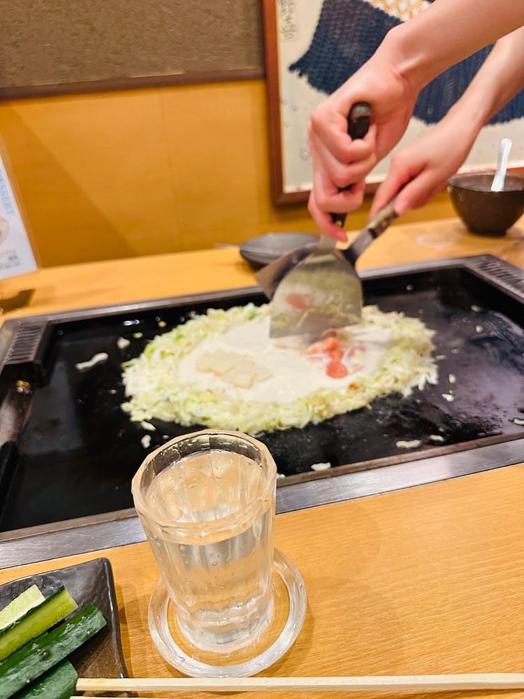 かめ_メグミさんが投稿した月島もんじゃ もへじ 両国に関する口コミの画像